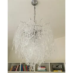 Clearance Pamono Modern Murano Glass Chandelier by Simoeng