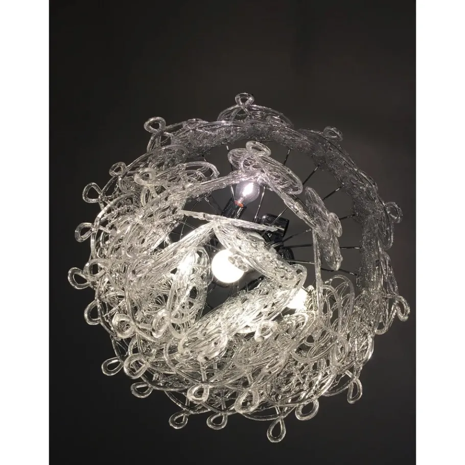Clearance Pamono Modern Murano Glass Chandelier by Simoeng