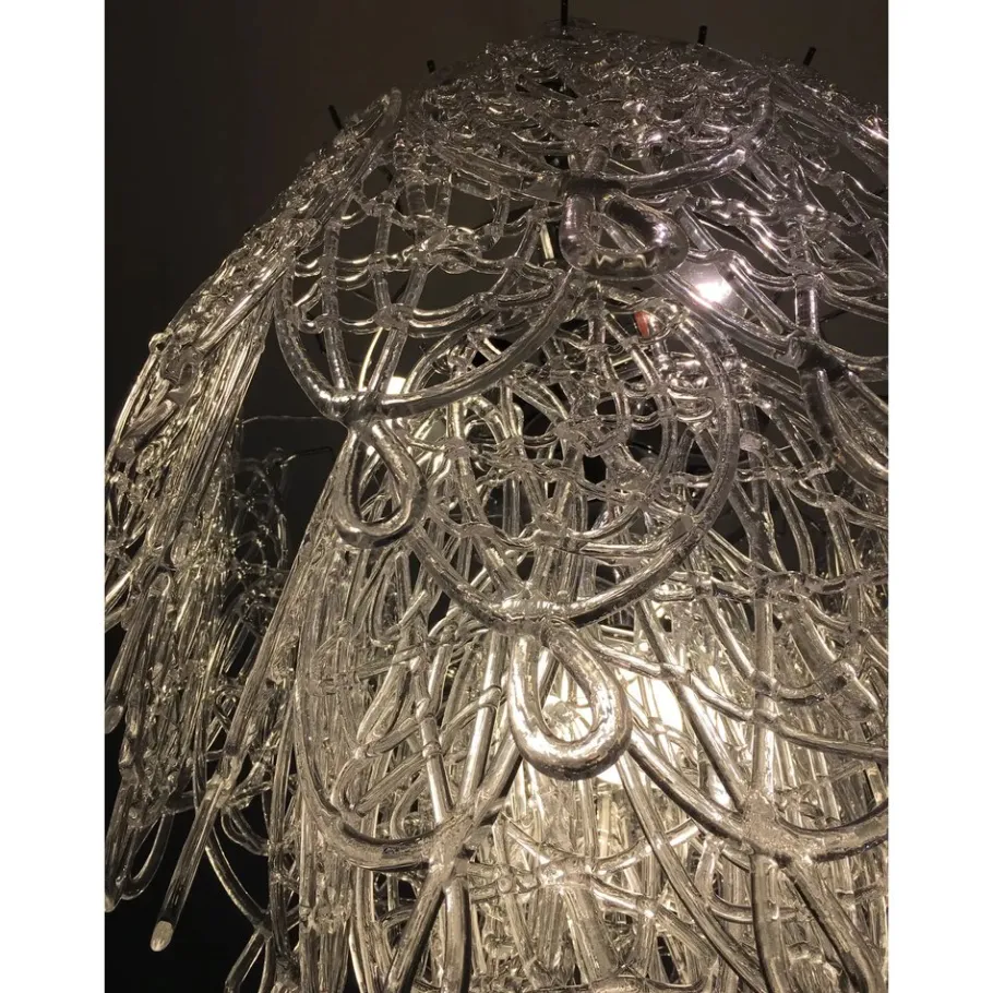 Clearance Pamono Modern Murano Glass Chandelier by Simoeng