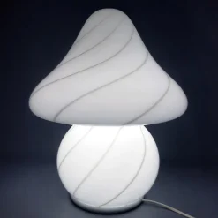 Discount Pamono Modern Murano Glass Mushroom Table Lamp by Carlo Nason for Mazzega, 1970s