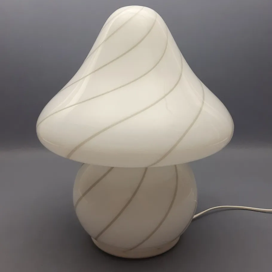Discount Pamono Modern Murano Glass Mushroom Table Lamp by Carlo Nason for Mazzega, 1970s