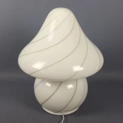 Discount Pamono Modern Murano Glass Mushroom Table Lamp by Carlo Nason for Mazzega, 1970s