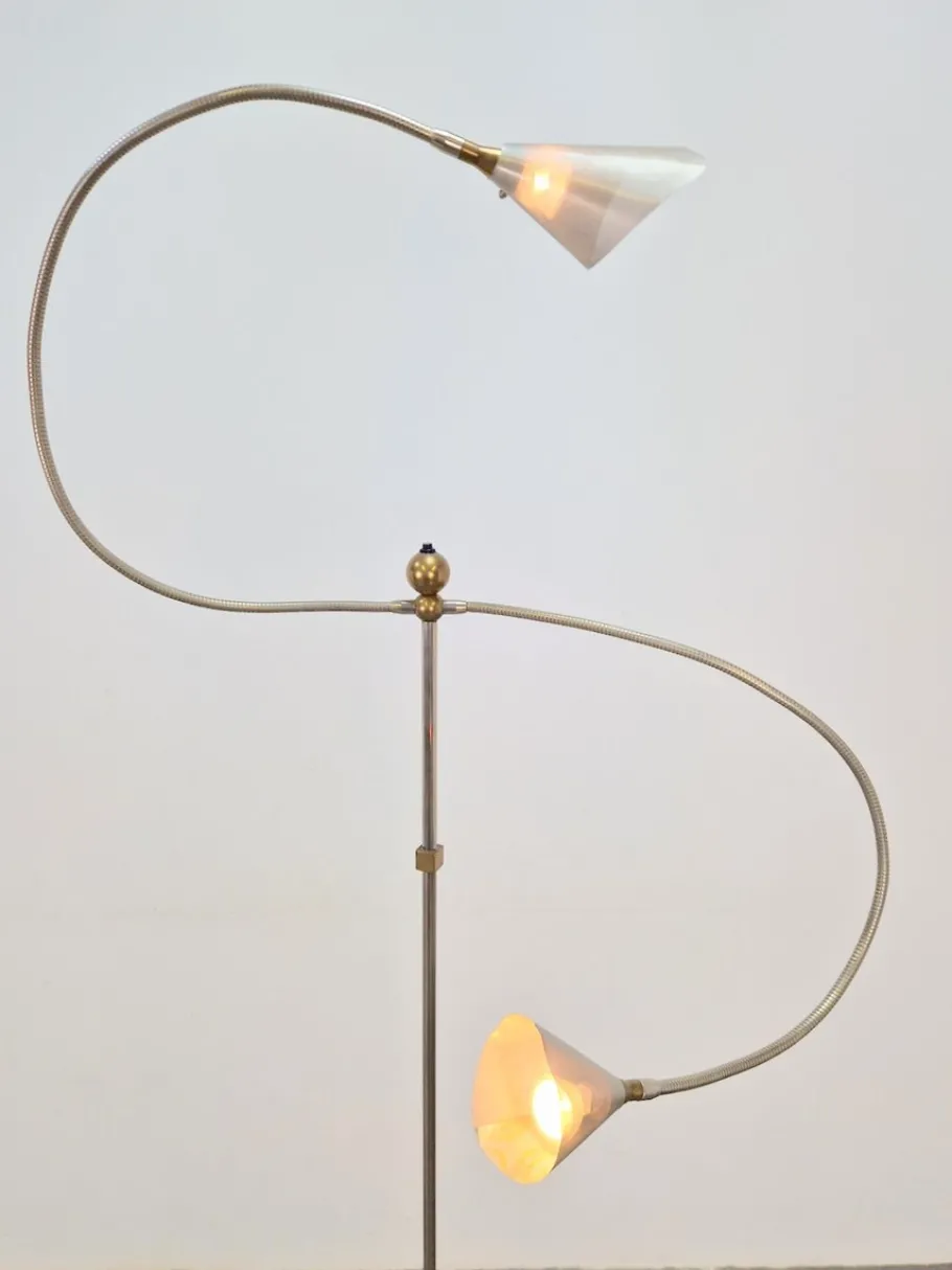 Discount Pamono Modern No Name Terra Floor Lamp from Catellani & Smith, 1980s