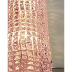 Discount Pamono Modern Organic Pink Cocodrile Wall Sconces in Murano Glass by Simoeng, Set of 2