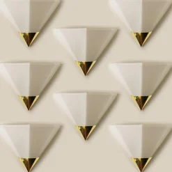 Clearance Pamono Modern White Glass Wall Lamps from Glashütte Limburg, 1970