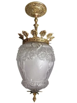 Best Pamono Modernist Ceiling Lamp, 1920s