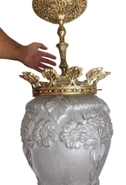 Best Pamono Modernist Ceiling Lamp, 1920s