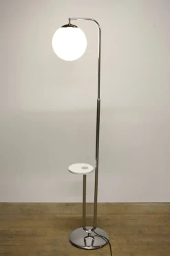 Best Pamono Modernist Chrome Model H-144 Floor Lamp by Jindrich Halabala for Up Zavody, Former Czechoslovakia, 1930s