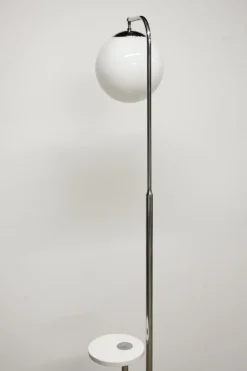 Best Pamono Modernist Chrome Model H-144 Floor Lamp by Jindrich Halabala for Up Zavody, Former Czechoslovakia, 1930s
