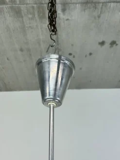 Clearance Pamono Modernist White Hanging Lamp, 1970s