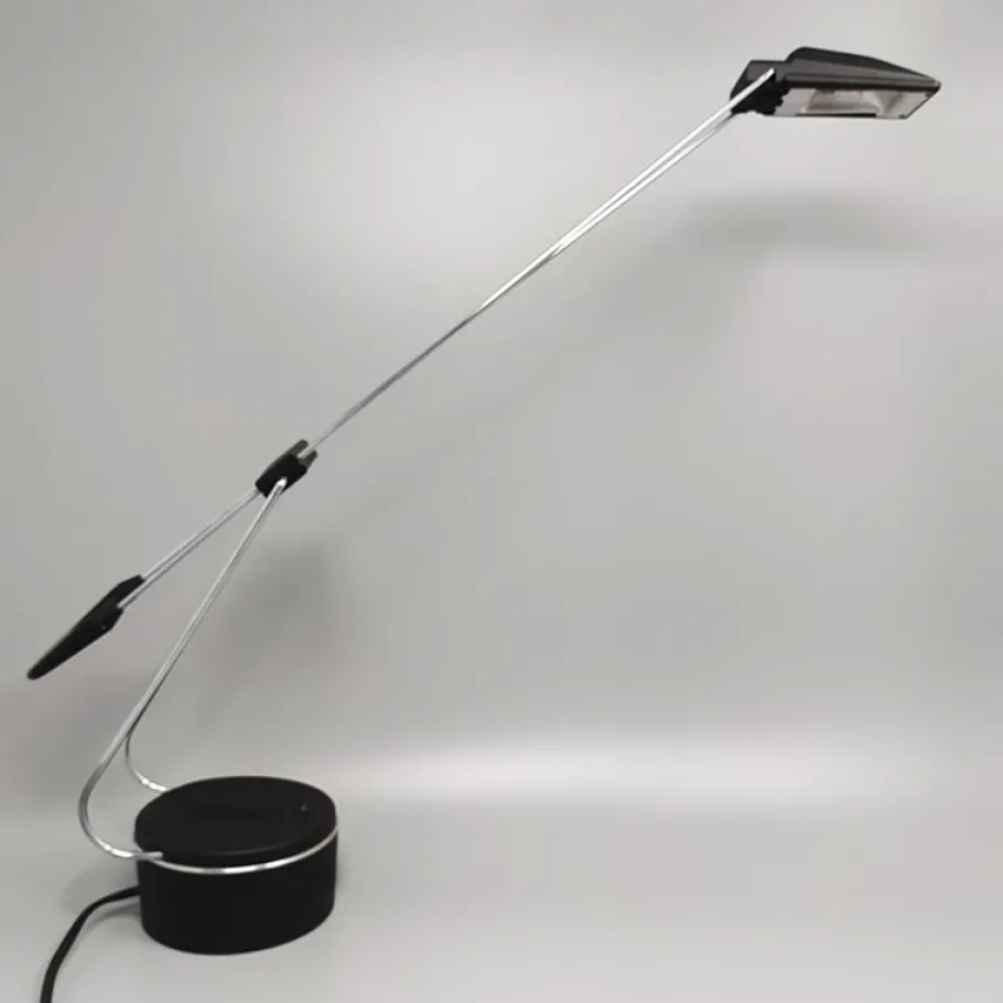 Outlet Pamono Modo Halogen Table Lamp from Alva-Line, Italy, 1970s