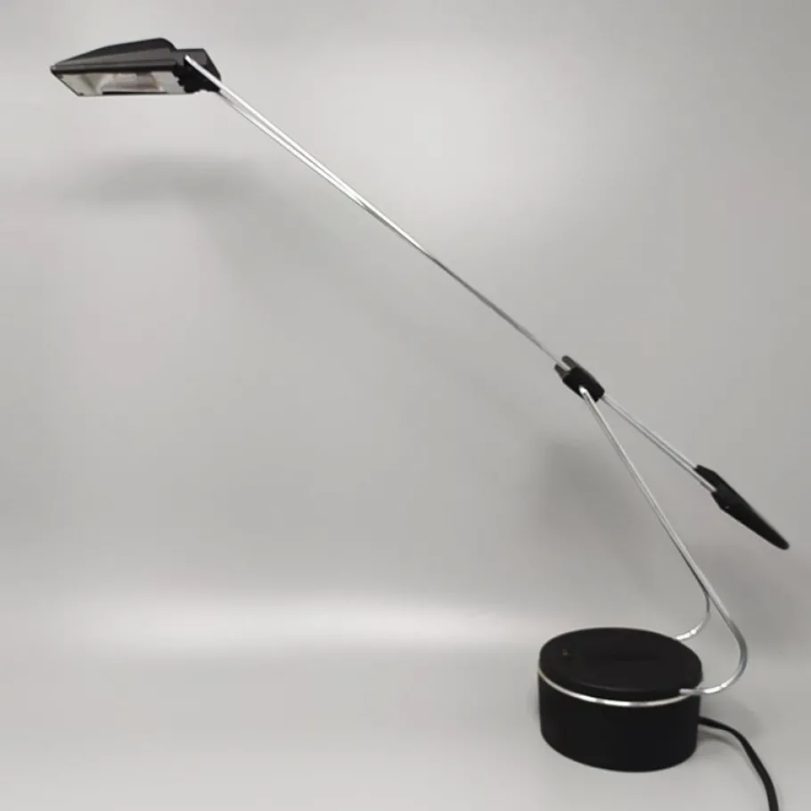 Outlet Pamono Modo Halogen Table Lamp from Alva-Line, Italy, 1970s