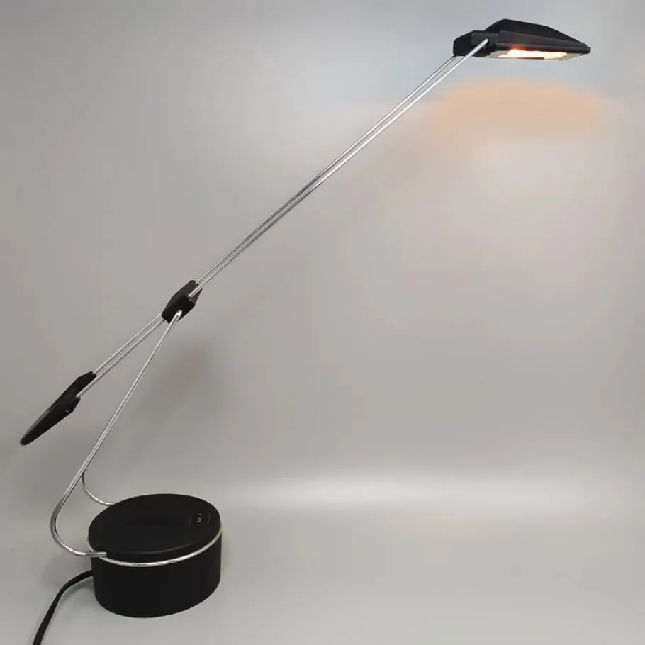 Outlet Pamono Modo Halogen Table Lamp from Alva-Line, Italy, 1970s