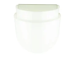 Hot Pamono Montparnasse Sconces in White Plastic and Painted Metal by Sergio Asti for Candle, 1970s, Set of 2