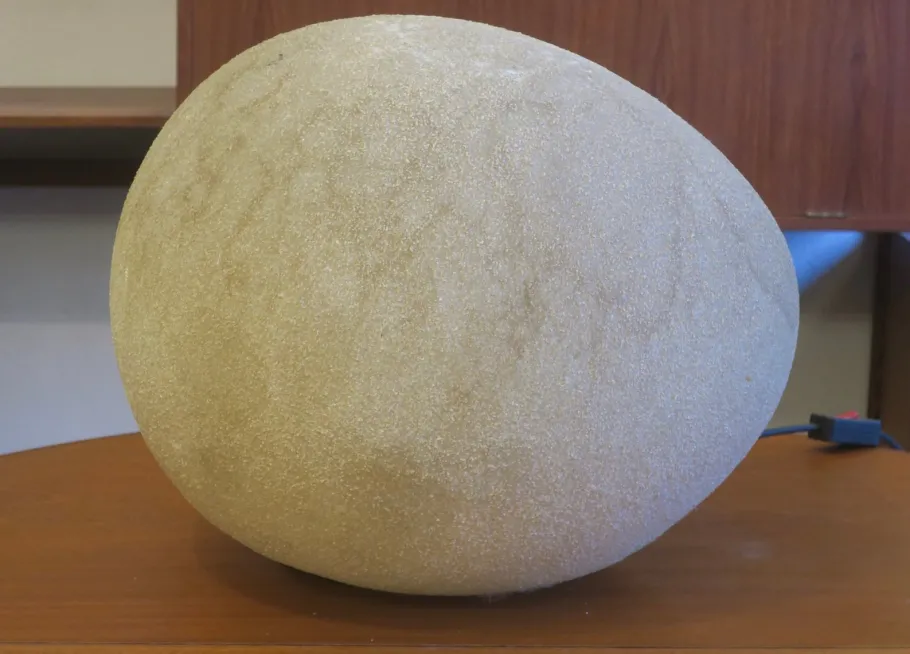 Hot Pamono Moon Rock Floor Lamp by André Cazenave for Singleton, 1970s