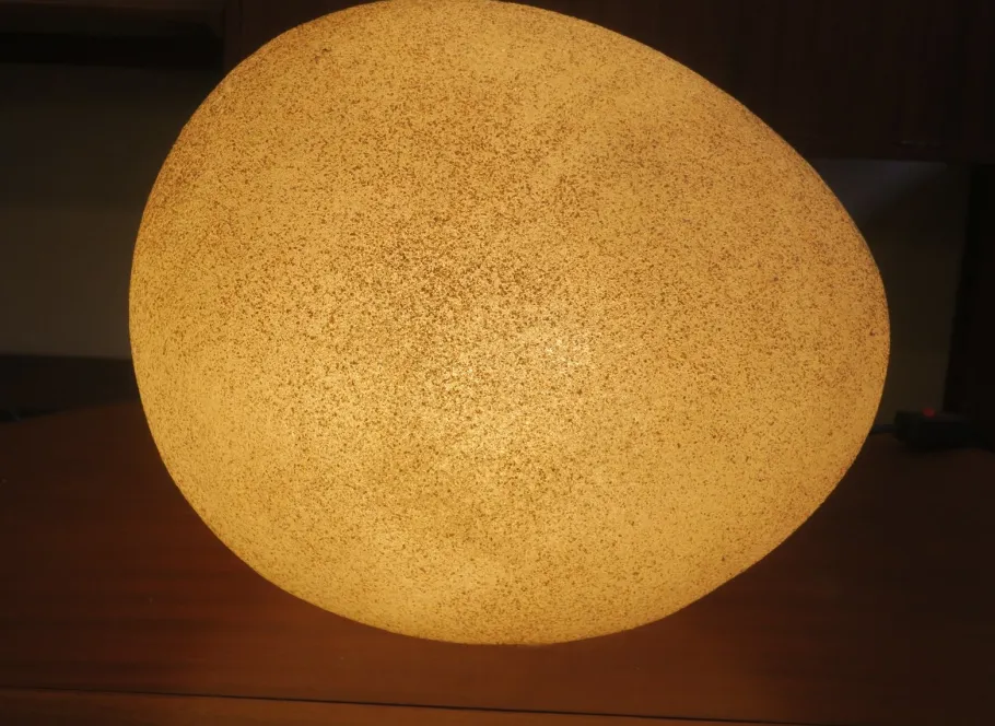 Hot Pamono Moon Rock Floor Lamp by André Cazenave for Singleton, 1970s