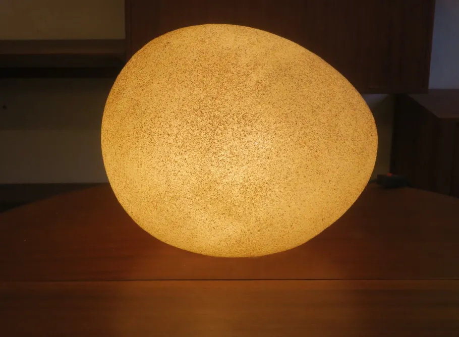 Hot Pamono Moon Rock Floor Lamp by André Cazenave for Singleton, 1970s