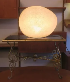 Hot Pamono Moon Rock Floor Lamp by André Cazenave for Singleton, 1970s