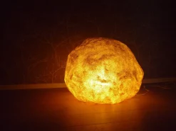 Hot Pamono Moon Rock Floor Lamp, 1960s