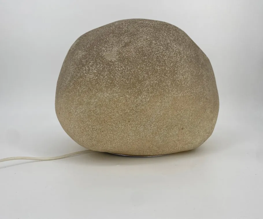 New Pamono Moon Rock Light Object in Fiberglass attributed to André Cazenave, France, 1960s