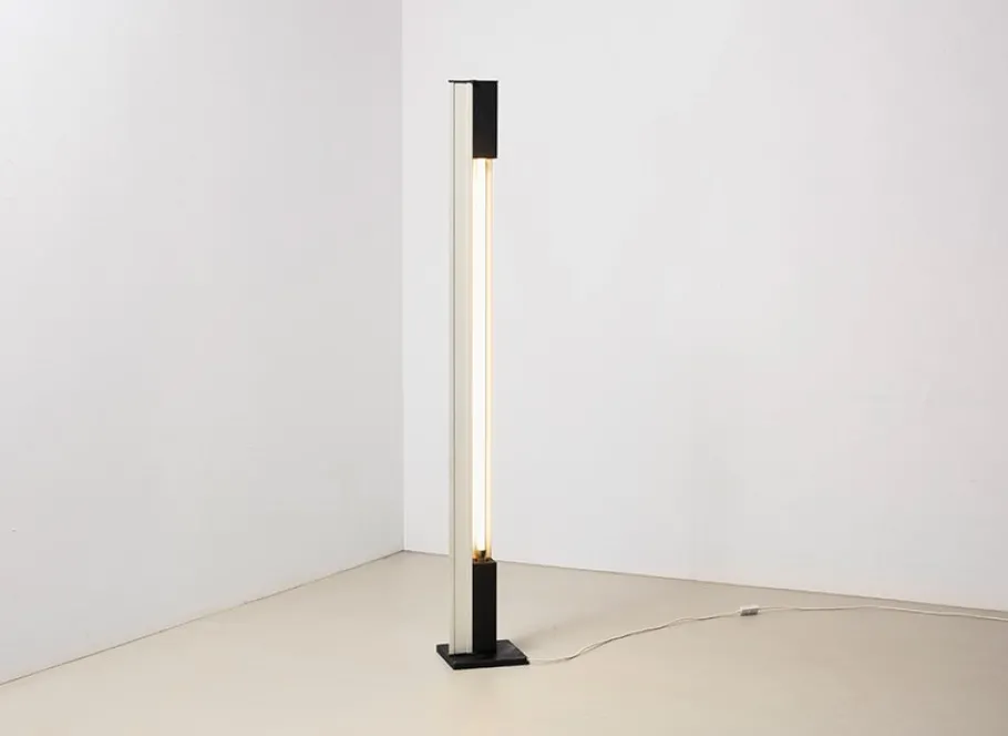 Best Pamono Moonlight Floor Lamp by Ettore Sottsass for Arredoluce, 1970s