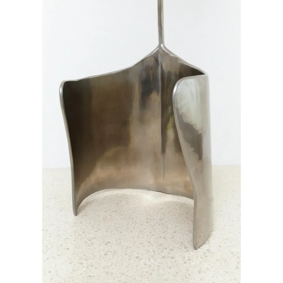 New Pamono Moulin Floor Lamp in Brass and Hand-Blown Glass by Atelier Ellery