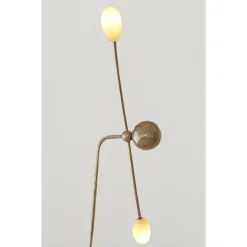 New Pamono Moulin Table Lamp in Brass and Hand-Blown Glass by Atelier Ellery