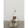 Outlet Pamono Moulin Table Lamp in Inox Stainless Steel by Atelier Ellery