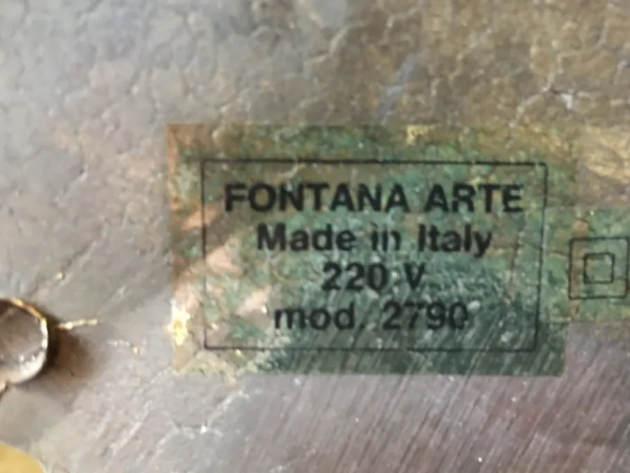 Outlet Pamono Mozia Standing Lamp by Pierluigi Cerri for Fontana Arte, 1988