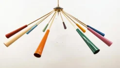 Best Pamono Multicolored Cone Sputnik Lamp