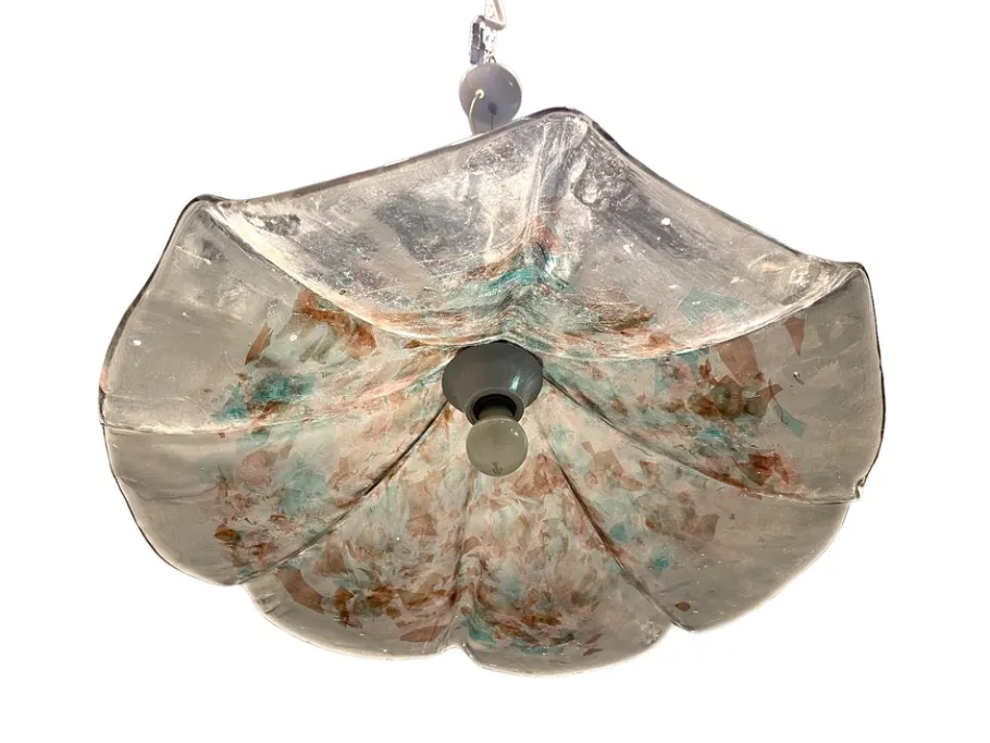 Hot Pamono Multicolored Murano Glass Light Pendant