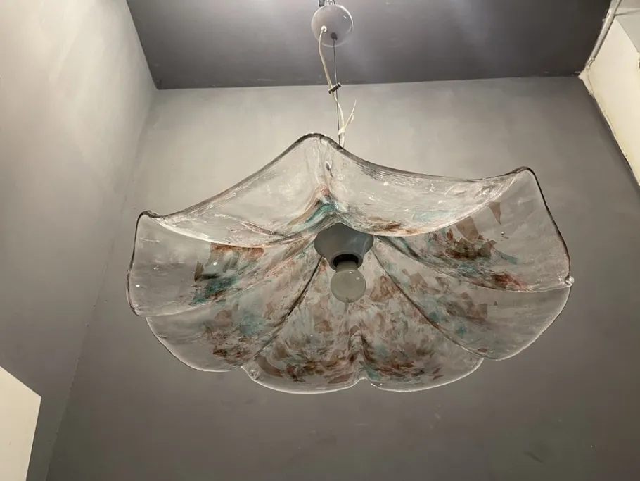 Hot Pamono Multicolored Murano Glass Light Pendant