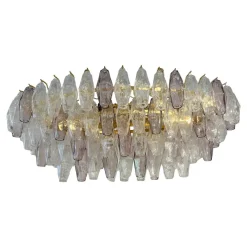 Sale Pamono Multicolored Poliedri Murano Glass Chandelier by Simoeng