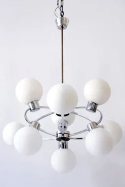 Clearance Pamono Multi-Globe Ceiling Lamp, 1970s