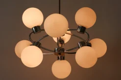 Clearance Pamono Multi-Globe Ceiling Lamp, 1970s