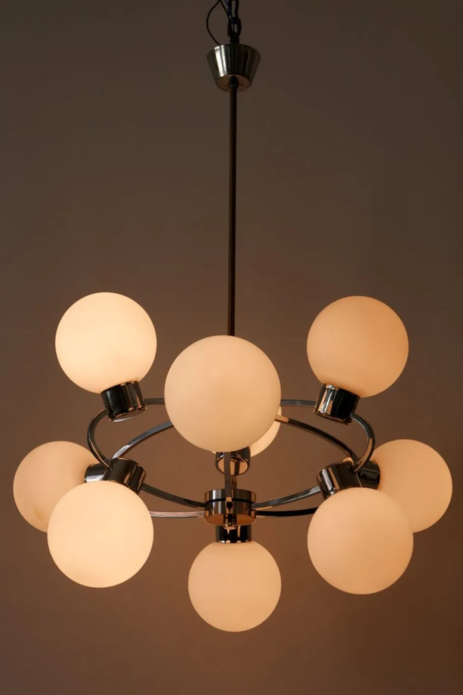 Clearance Pamono Multi-Globe Ceiling Lamp, 1970s