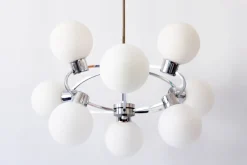 Clearance Pamono Multi-Globe Ceiling Lamp, 1970s