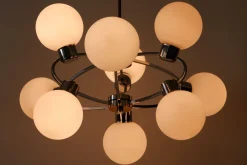 Clearance Pamono Multi-Globe Ceiling Lamp, 1970s