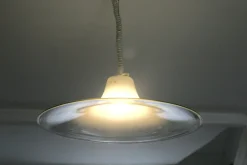 Hot Pamono Murano Ceiling Lamps by Giusto Toso for Leucos, 1970s, Set of 2