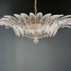 Sale Pamono Murano Ceiling Light Original Palmette in Clear Glasses, 1990s