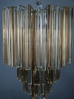 Best Pamono Murano Chandelier by Paolo Venini, 1960s
