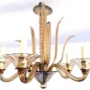 Sale Pamono Murano Chandelier from Barovier & Toso
