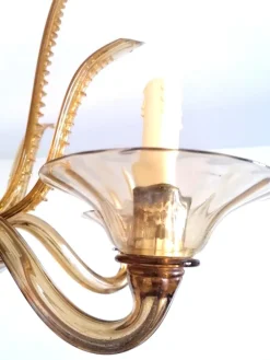 Sale Pamono Murano Chandelier from Barovier & Toso