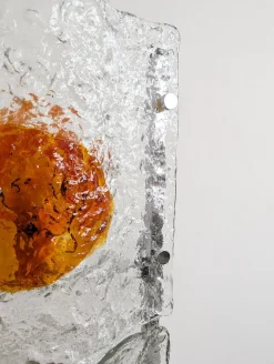 Outlet Pamono Murano Floor Lamp by Toni Zuccheri for A.V. Mazzega 1970s