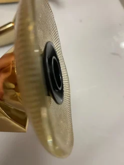 Hot Pamono Murano Glass and Brass Sconces, 1980s, Set of 3