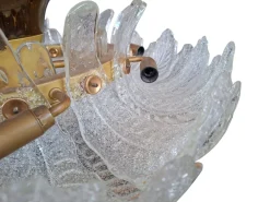 Discount Pamono Murano Glass Ceiling Light, 1950s