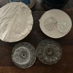 New Pamono Murano Glass Chandelier attributed to Ercole Barovier, 1930s