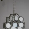 Sale Pamono Murano Glass Chandelier from Vistosi, 1970s