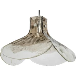 Discount Pamono Murano Glass Chandelier from Kaiser, Germany, 1960s