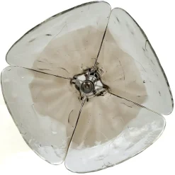 Discount Pamono Murano Glass Chandelier from Kaiser, Germany, 1960s